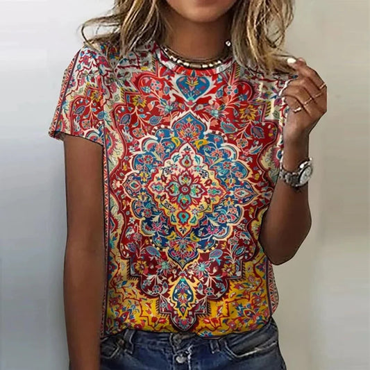 Camiseta tribal pop