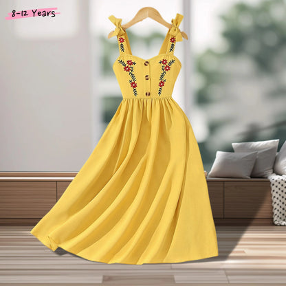 Vestido Vintage Sun Infantil (8Y-12Y)
