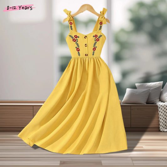 Vestido Vintage Sun Infantil (8Y-12Y)