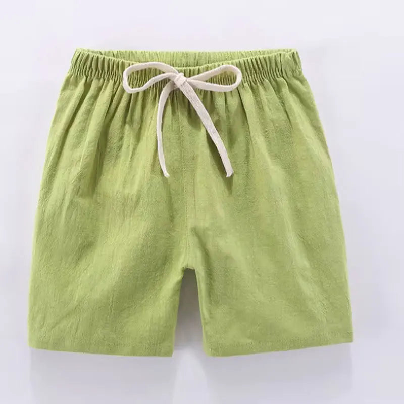 Pantalones cortos ligeros de verano para niños (3T-10T)