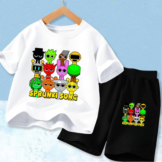 Conjunto Sprunki Gamer Infantil (130cm-160cm)